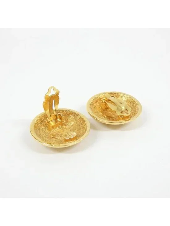Chanel Vintage Earrings Gold - Picture 3 of 3
